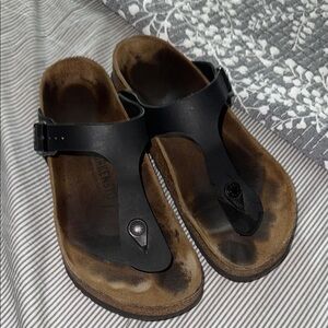 women’s black Birkenstocks size 40 from a pet and smoke free home.